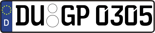 DU-GP0305