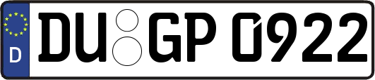 DU-GP0922
