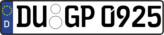 DU-GP0925