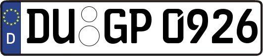 DU-GP0926