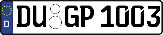 DU-GP1003