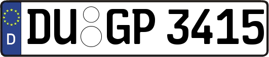 DU-GP3415