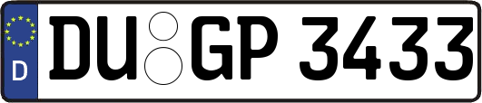 DU-GP3433