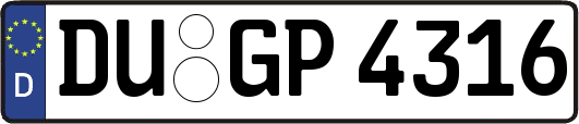DU-GP4316