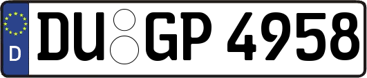 DU-GP4958