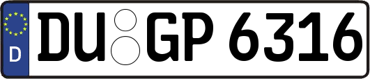 DU-GP6316