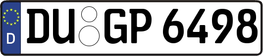 DU-GP6498
