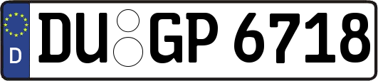 DU-GP6718
