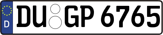 DU-GP6765