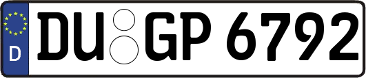 DU-GP6792