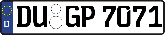 DU-GP7071