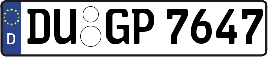 DU-GP7647