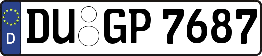 DU-GP7687