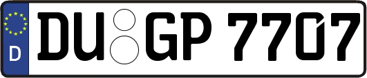 DU-GP7707
