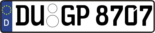 DU-GP8707