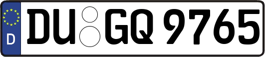 DU-GQ9765