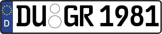 DU-GR1981