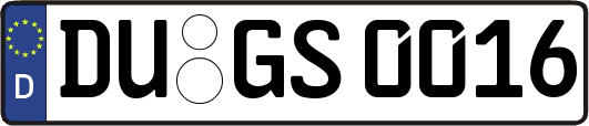 DU-GS0016