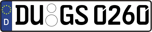 DU-GS0260