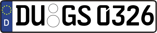 DU-GS0326