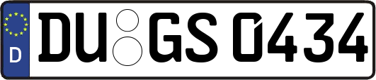 DU-GS0434