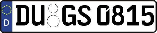 DU-GS0815