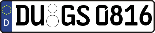 DU-GS0816
