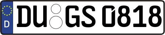 DU-GS0818