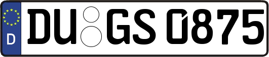 DU-GS0875