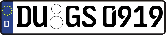 DU-GS0919