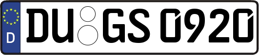 DU-GS0920