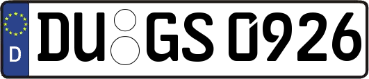 DU-GS0926