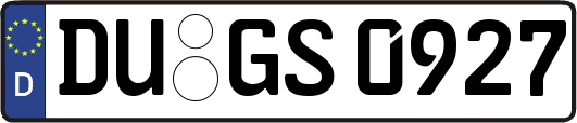 DU-GS0927
