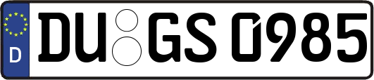 DU-GS0985