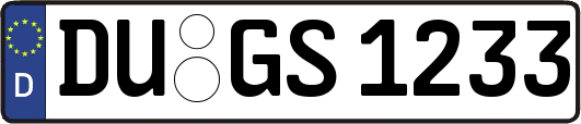 DU-GS1233