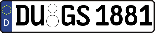 DU-GS1881
