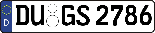 DU-GS2786