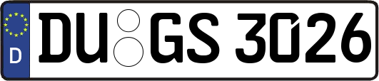 DU-GS3026