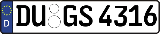 DU-GS4316