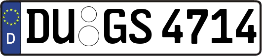 DU-GS4714