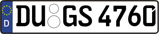 DU-GS4760