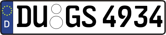 DU-GS4934