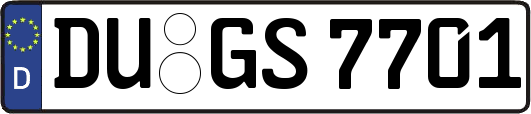 DU-GS7701