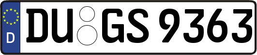 DU-GS9363