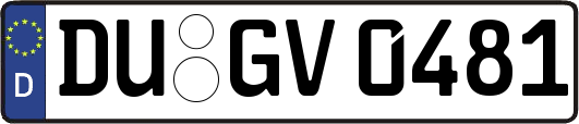 DU-GV0481