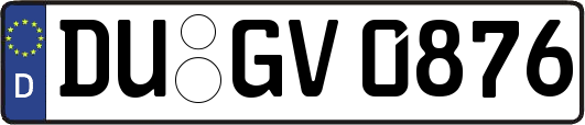 DU-GV0876