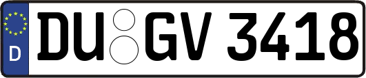 DU-GV3418