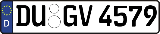 DU-GV4579
