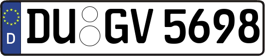 DU-GV5698