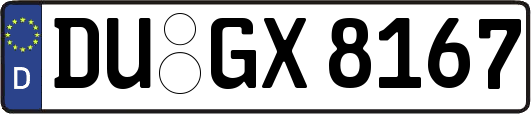 DU-GX8167
